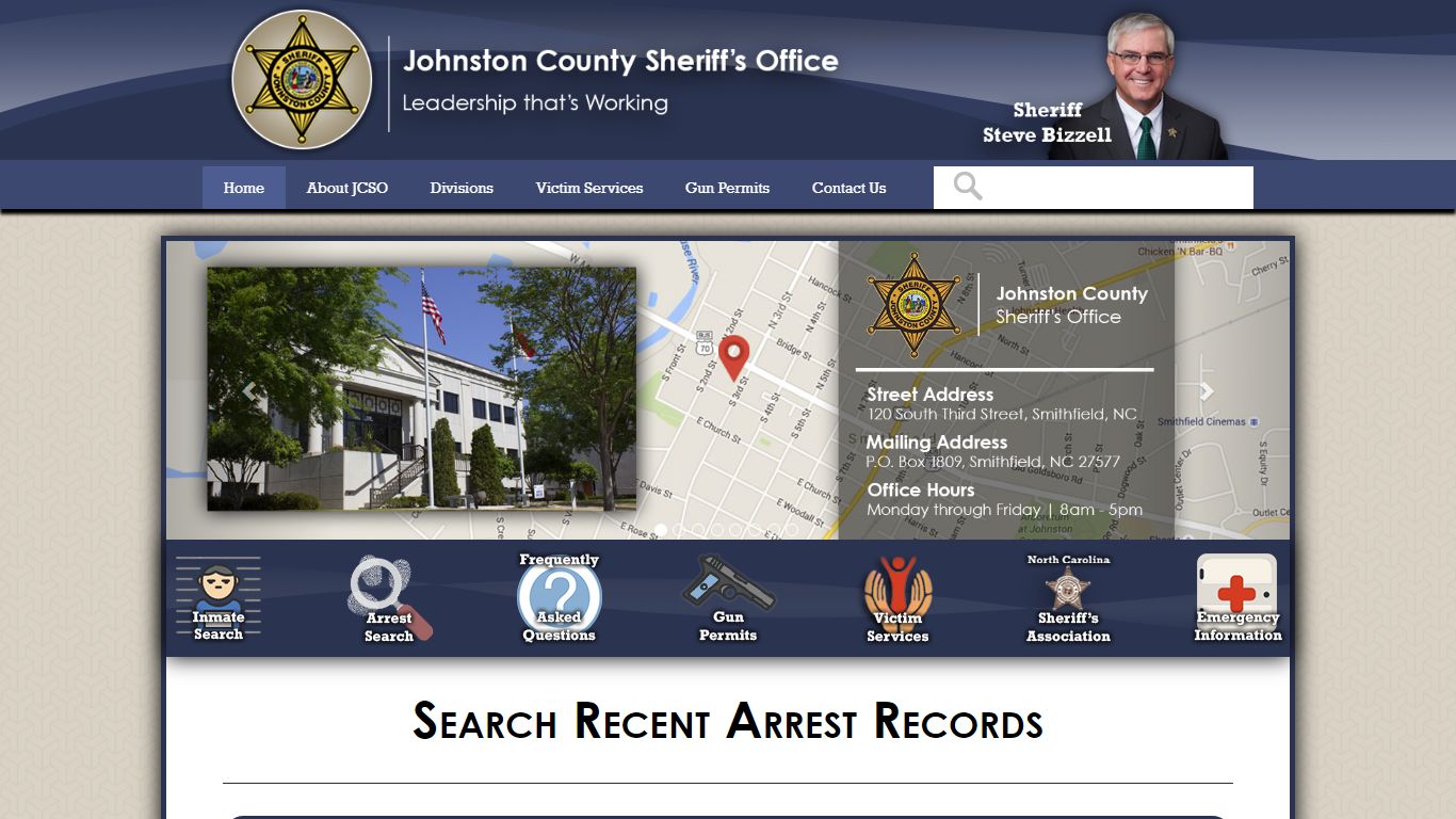 Search Recent Arrest Records - Johnston County, North Carolina
